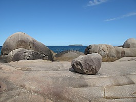 巖,海,海岸線