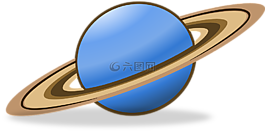 行星,土星,空間