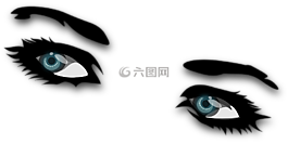 眼,眉毛,睫毛