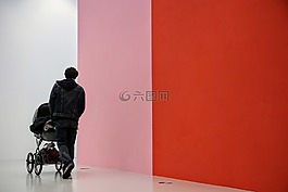 訪客,嬰兒車,藝術畫廊