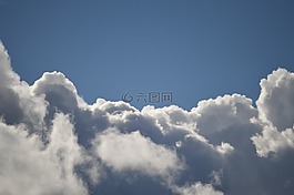 云,藍(lán)色,天空