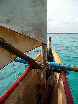 皮劃艇,顏色,海洋