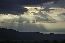 性質,日出,morgenstimmung