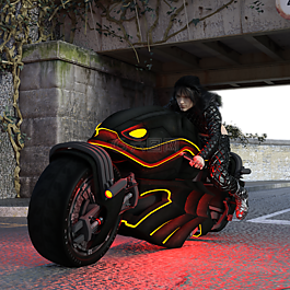 摩托車,路,車輛