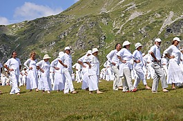 paneurhythmy,舞蹈,山