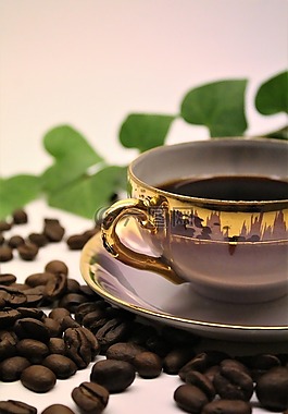 咖啡,咖啡豆,下午