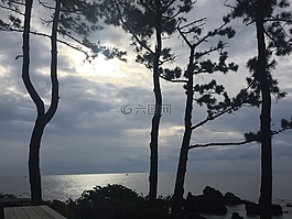 濟(jì)州島,暫停,發(fā)光