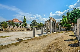 雅典,希臘,廢墟