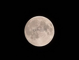 luna,滿月,天空