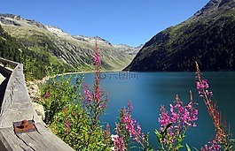 水庫,水存儲,湖