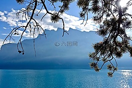 山,湖,景區(qū)