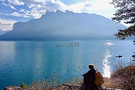 景觀,湖,景區(qū)
