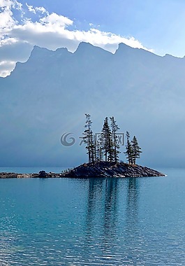 島,荒野,孤單