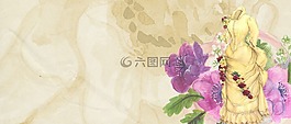 旗幟,黃色,古董