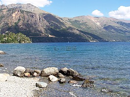 湖,景觀,水