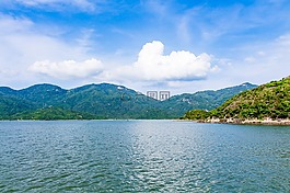 云,天堂,大海