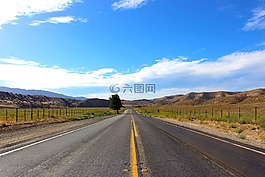 路,天空,車道