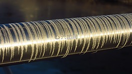 管,eiskristalle,條紋