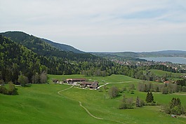 bergsee,夏季,山