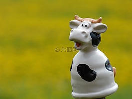 牛,滑稽,數(shù)字