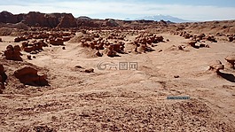 沙漠,山,景觀