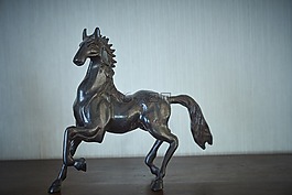 雕像,馬,青銅