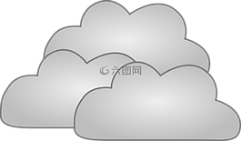 云,天氣,雨