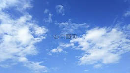 天空,藍(lán)色的天空,云