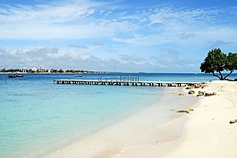 海灘度假村,碼頭,海洋