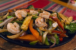 虾,墨西哥食物,美食