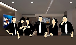 男子,商人,女子