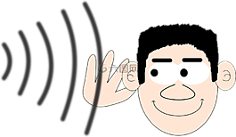 聲音,聽力,男子