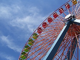 摩天輪,雪松點,娛樂公園