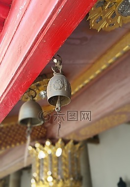 鐘,佛教寺院,聚焦