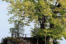 島,小,巖
