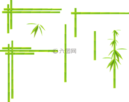 竹,角,草