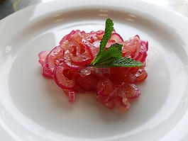 開胃菜,紅洋蔥,karamelliseretl?g