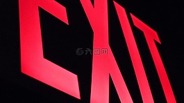 輸出,光,霓虹燈