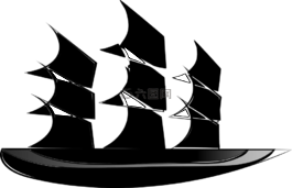 船舶,黑,船