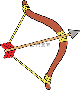 箭頭,弓,印度