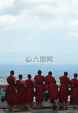 泰國(guó),僧侶,寺