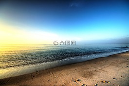 hdr,海灘,太陽(yáng)