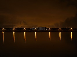 夜景,背景,戶外