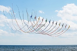 風(fēng)箏,天空,夏天