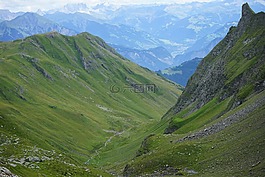 山,瑞士,徒步旅行