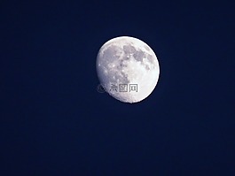 月球,天空,夜