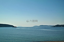 离岛,海,海岸