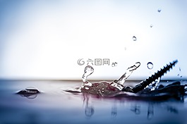關(guān)閉,水,滴
