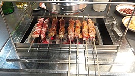 羔羊,羊肉串,焦嫩烤