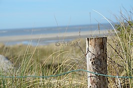 樁,沙丘,沙